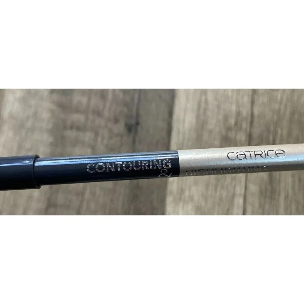 Catrice Contouring and Highlighting Duo Pencil Lot of 3 New Black Nude Make Up